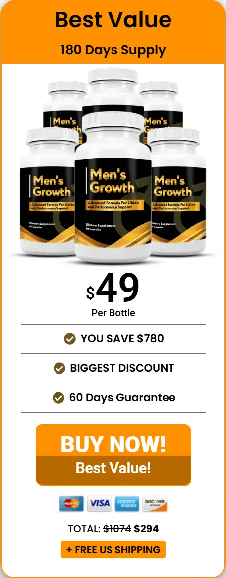 Men’s Growth 6 bottles